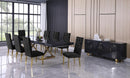 Excel Grey Oak Veneer Lacquer Extendable Dining Table (3 Boxes)