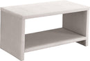 Cleo Cream Velvet Night Stand