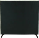 Elly Cream Velvet Queen Bed