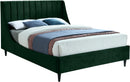 Eva Green Velvet Full Bed