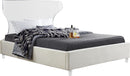 Ghost Cream Velvet Full Bed