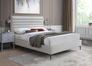 Hunter Cream Linen Queen Bed