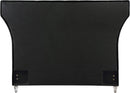 Kira Black Velvet King Bed