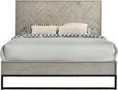 Weston Grey Stone Queen Bed (3 Boxes)