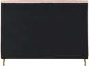 Zara Pink Velvet King Bed (3 Boxes)