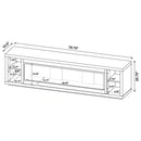 Deiter TV Stand Fireplace Console