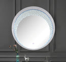 Nysa Mirrored & Faux Crystals Wall Decor (LED)