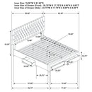 Soledad Panel Platform Storage Bed