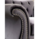 Jolanda Chair Blue & Grey