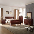 Louis Philippe Cherry Mirror