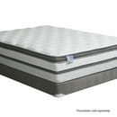 Siddalee 16 Euro Pillow Top 2.5 Gel Infused Memory Foam