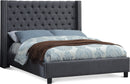 Ashton Grey Linen Full Bed