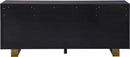 Excel Grey Oak Veneer Lacquer Sideboard/Buffet