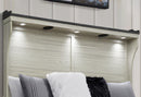 ASHLEY BROWN KING BED GROUP