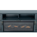 Fidel 74'' TV Console w/ Electric Fireplace