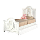 Flora White Full Bed