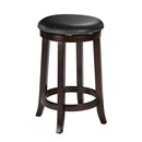 Chelsea PU & Espresso Counter Height Stool (Set-2)