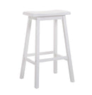 Gaucho White Bar Stool (Set-2)