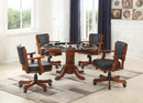 Mitchell Traditional Merlot Game Chair