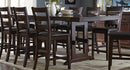 Holbrook Transitional Antique Tobacco Counter-Height Table