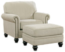 Milari Signature Design 2-Piece Chair & Ottoman Set image
