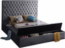 Global Velvet Storage Bed