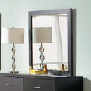 Grove Black Dresser Mirror