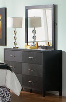 Grove Black Dresser Mirror