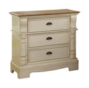 Oleta Cottage Three-Drawer Nightstand