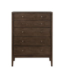 Lompoc Mid-Century Modern Cappuccino Chest