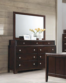 Madison Dark Merlot Mirror