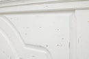 Traditional Vintage White California King Bed