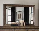 Meester Rustic Barn Door Mirror