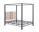 Baara Natural & Sandy Gray Queen Bed