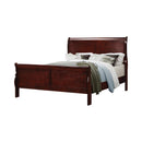 Louis Philippe Traditional Cherry Full Bed
