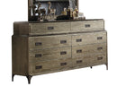 Athouman Weathered Oak Dresser