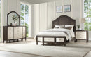 Peregrine Walnut Eastern King Bed