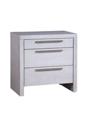 Aromas White Oak Nightstand (3 Drw)