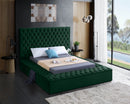 Global Velvet Storage Bed