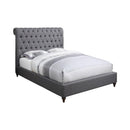 Devon Grey Upholstered Full Bed