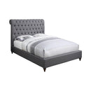 Devon Grey Upholstered King Bed