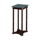 Traditional Merlot Square Plant Stand