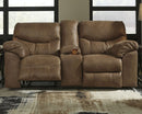 Boxberg Signature Design by Ashley DBL REC PWR Loveseat wConsole image