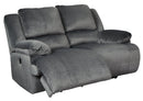 Clonmel Signature Design by Ashley Power Reclining Loveseat image