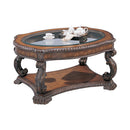 Garroway Traditional Brown Coffee Table