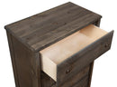 Wrangle Hill Gun Smoke Four-Drawer Chest