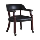 Modern Black Guest Chair