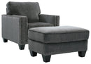 Gavril Benchcraft 2-Piece Chair & Ottoman Set image