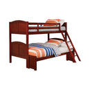 Parker Chestnut Twin-over-Full Bunk Bed