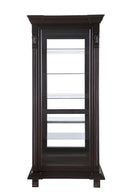 Traditional Brown Curio Cabinet